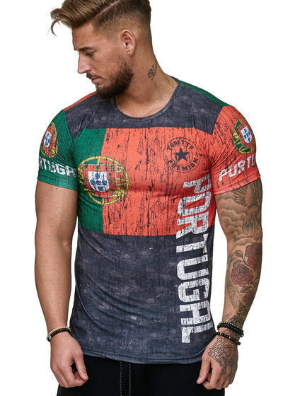World Cup 2026 Short Sleeve T-Shirt – 3D Print Sports Jersey