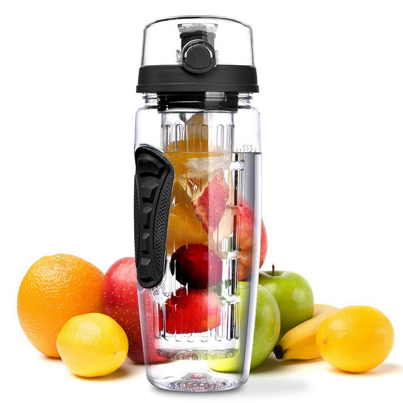 32oz Fruit Infuser Water Bottle — BPA Free, Leakproof