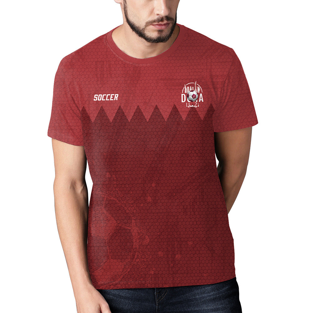 World Cup 2026 Football T-Shirt – Casual Sports Graphic Tee