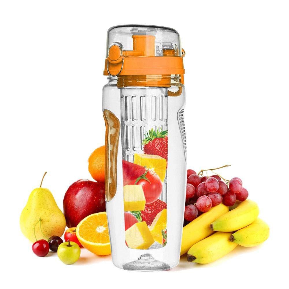 32oz Fruit Infuser Water Bottle — BPA Free, Leakproof