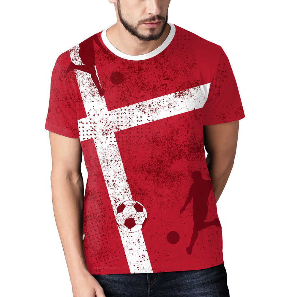 World Cup 2026 Football T-Shirt – Casual Sports Graphic Tee