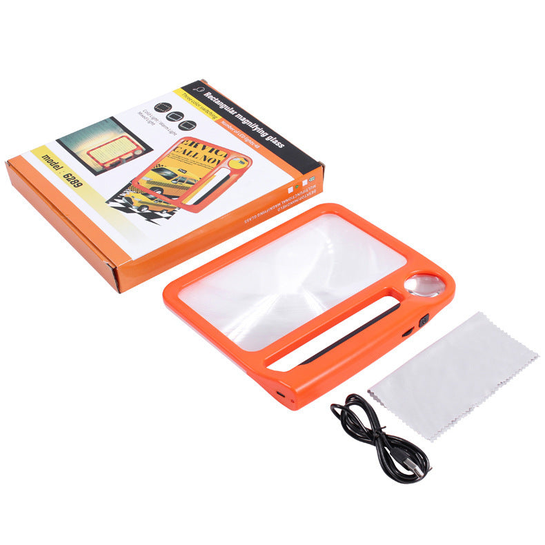 WarmCool Rechargeable LED Light — Adjustable Brightness & Dual Color Modes