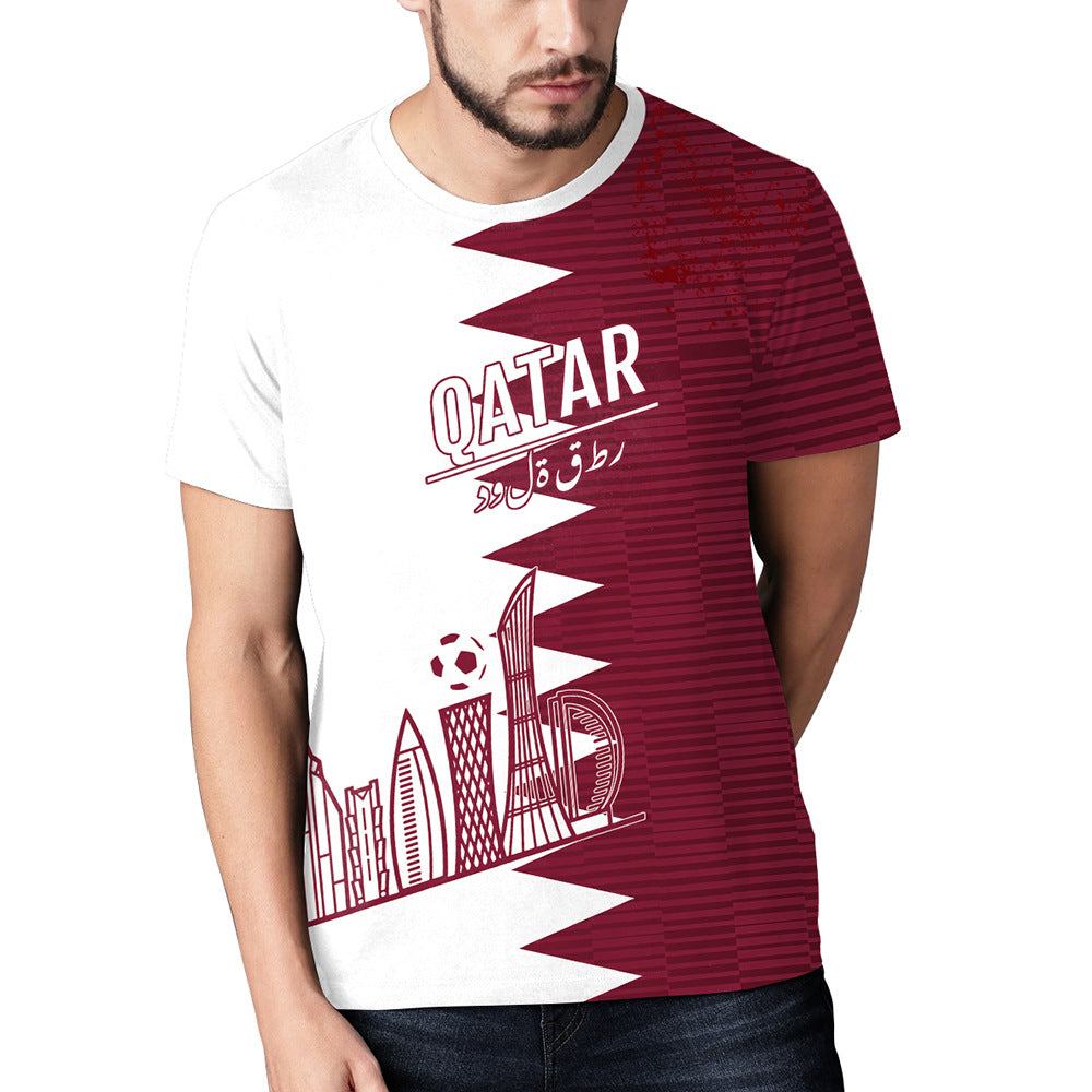World Cup 2026 Football T-Shirt – Casual Sports Graphic Tee