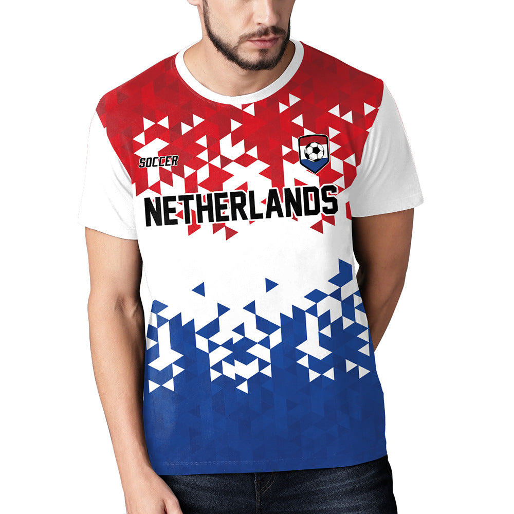 World Cup 2026 Football T-Shirt – Casual Sports Graphic Tee